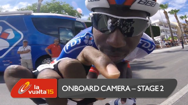 Onboard camera / Cámara a bordo - Stage 2 (Alhaurín de la Torre / Caminito del Rey) - La Vuelta a España 2015