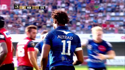 TOP14 - Résumé Montpellier-Oyonnax: 35-19 - J1 - Saison 2015/2016