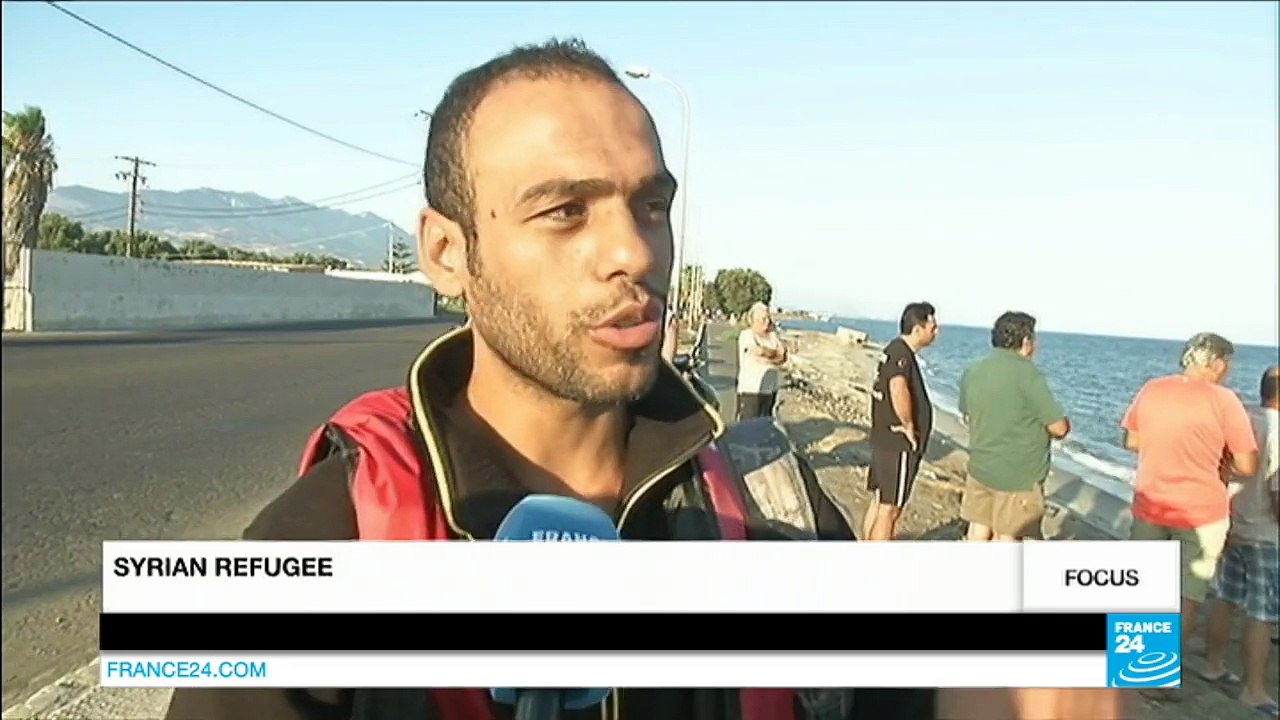 Video: Euphoria short-lived for migrants arriving in Kos