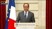 Hollande: "Face au terrorisme nos sociétés ne sont pas faibles"