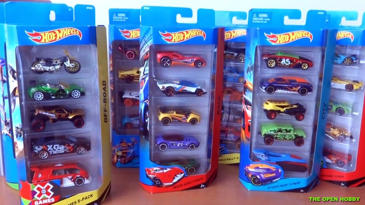 HOTWHEELS X GAMES 5 CAR PACK