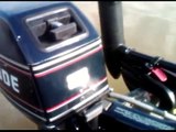 1996 Evinrude Outboard Motor - 8hp , 2 cylinder, on Irvine Lake