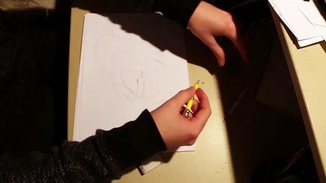 Drawing Hisoka from Hunter X Hunter !