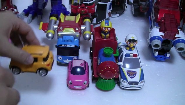 또봇X 타요 뽀로로 자동차 놀이 장난감 Tobot Tayo Pororo Toys Мультфильмы про машинки Игрушки Тайо