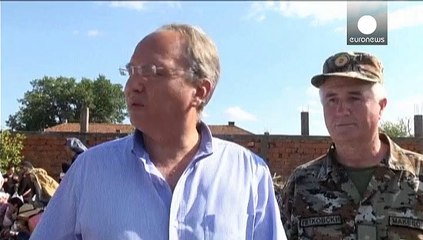 Mazedonien bringt Flüchtlinge mit Sonderzügen Richtung Serbien