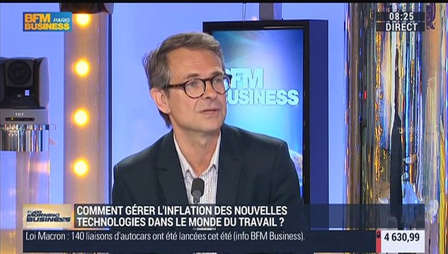 Comment gérer les nouvelles technologies de manière à éviter le stress ? : Pascal Gallois - 24/08