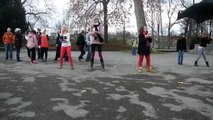 First mini Swiss-german K-Pop fans Flashmob (29.12.11) in Zürich