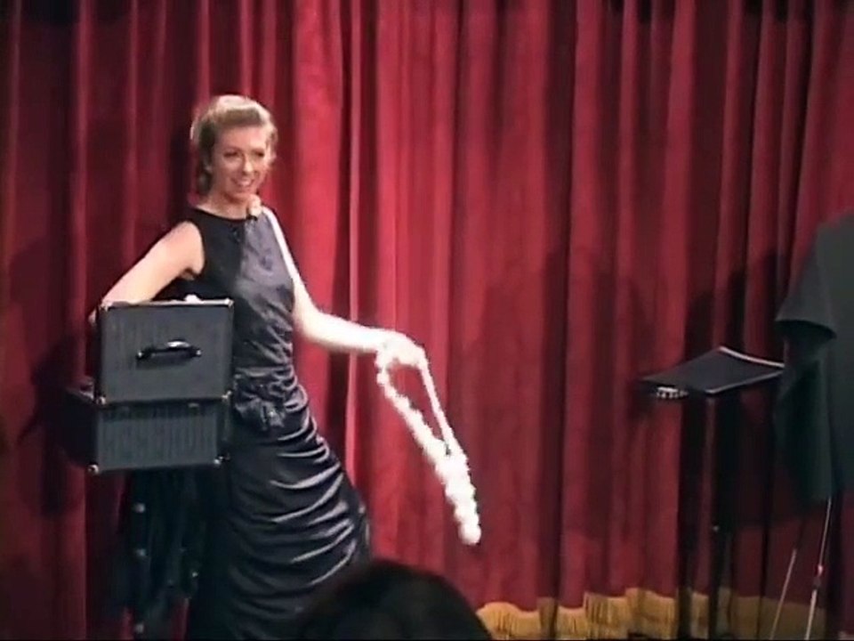 Alana performing in the Magic Castle, Hollywood