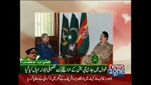 COAS, Air Force chief discusses ongoing operation
