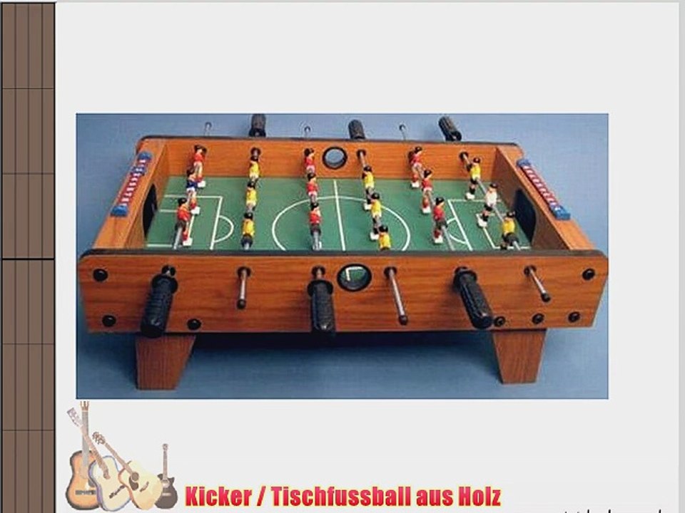 Kicker / Tischfussball aus Holz
