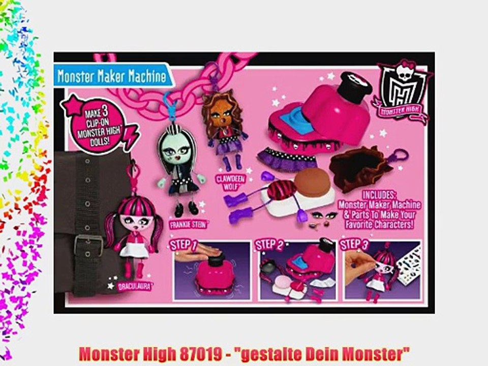 Monster High 87019 - gestalte Dein Monster