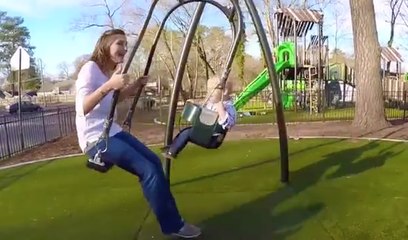 La balançoire magique dont rêvent tous les parents !