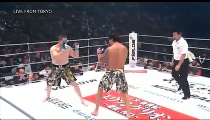 Roman Zentsov vs Mike Russow M-1 Global Yarennoka