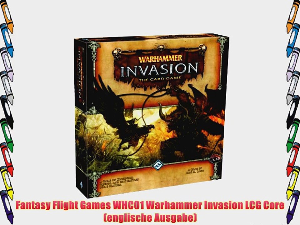 Fantasy Flight Games WHC01 Warhammer Invasion LCG Core (englische Ausgabe)