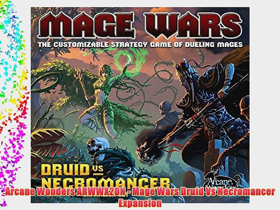 Arcane Wonders ARWWX2DN - Mage Wars Druid Vs Necromancer Expansion