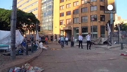 Download Video: Proteste a Beirut contro il governo, decine di feriti negli scontri tra manifestanti e polizia