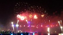 جانب من الالعاب النارية احتفالا باليوم الوطني لسنة  -2013- QND Fireworks at the Cornich