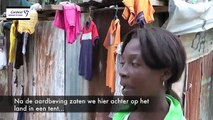 Cordaid Mensen in Nood bouwt huizen in Port-au-Prince