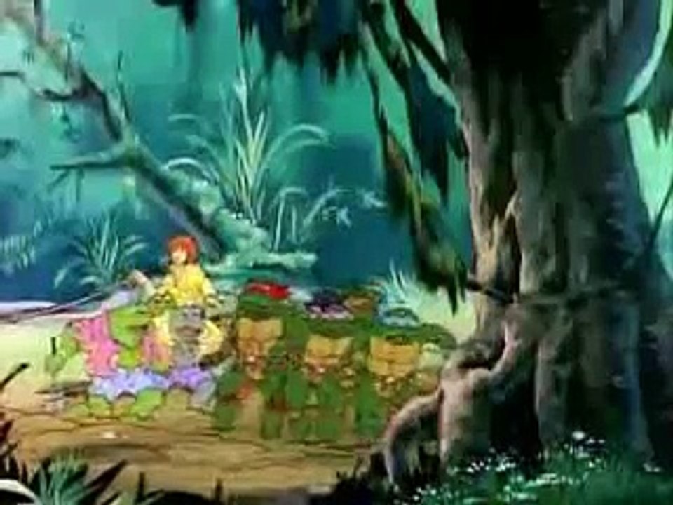 Teenage Mutant Ninja Turtles: Quicksand Scene