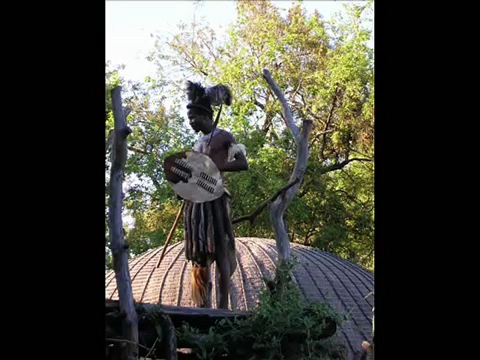 African Zulu Tribal Guest Eatery VERY COOL, + hookahs!!!