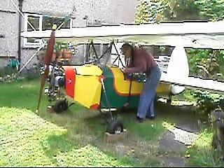 pou du ciel   my flying flea..built   2006 ---2009   by  peter marshall