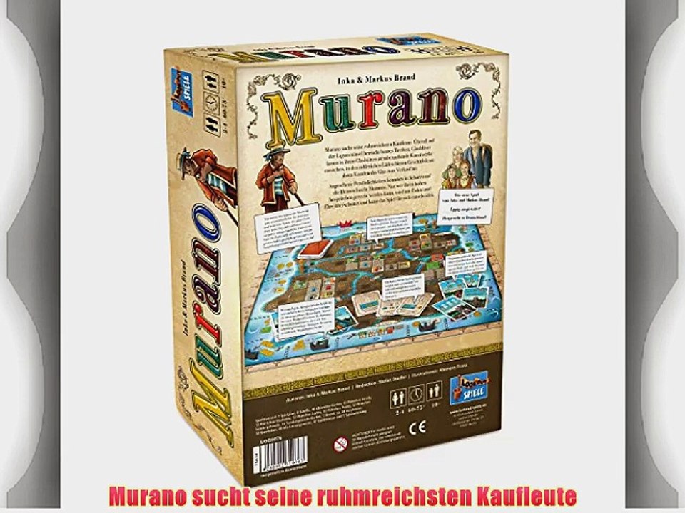 Lookout Games 22160076 - Murano  Spiele