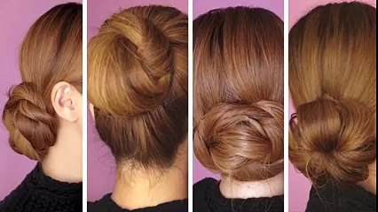 4 Easy Hair Bun Tutorials for the Holidays