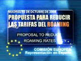 La Comisión Europea rebaja las tarifas del roaming