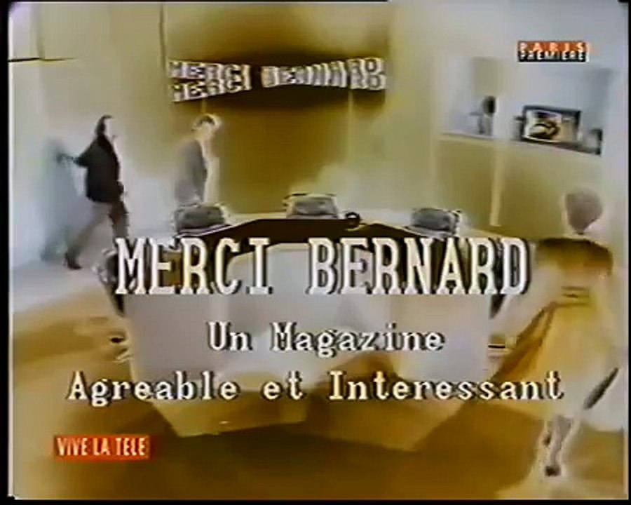 Merci Bernard générique début 1982