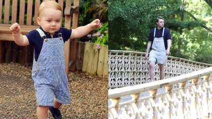 Journalist dresses as royal baby Prince George for a whole week
