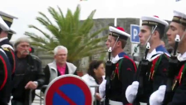 Cérémonie Défilé Ecole Fusiliers Marins CONCARNEAU 5 OCTOBRE 2012