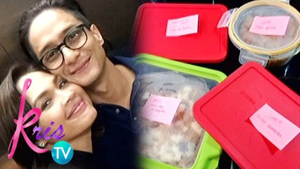 Kris TV: Ryan's food on set