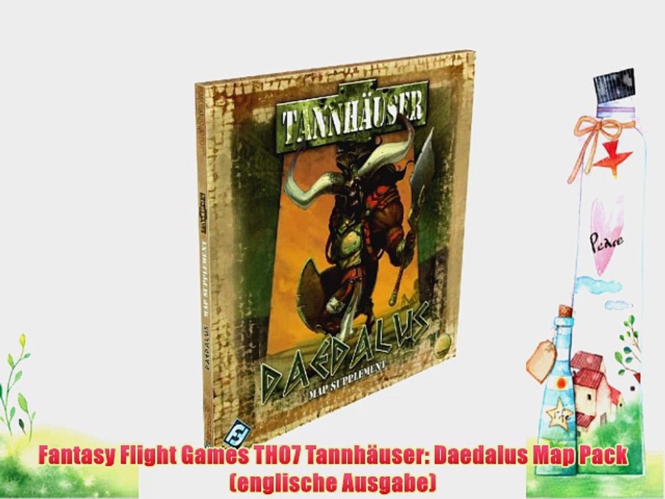 Fantasy Flight Games TH07 Tannh?user: Daedalus Map Pack (englische Ausgabe)