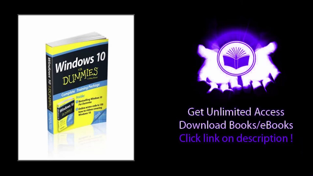 DOWNLOAD Windows 10 For Dummies Book + Online Videos Bundle PDF