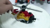 파워레인저 엔진포스 트리콥터 장난감 회전 소개 đồ chơi Siêu Nhân Cơ Động Tập Power rangers Go Ongers Toys