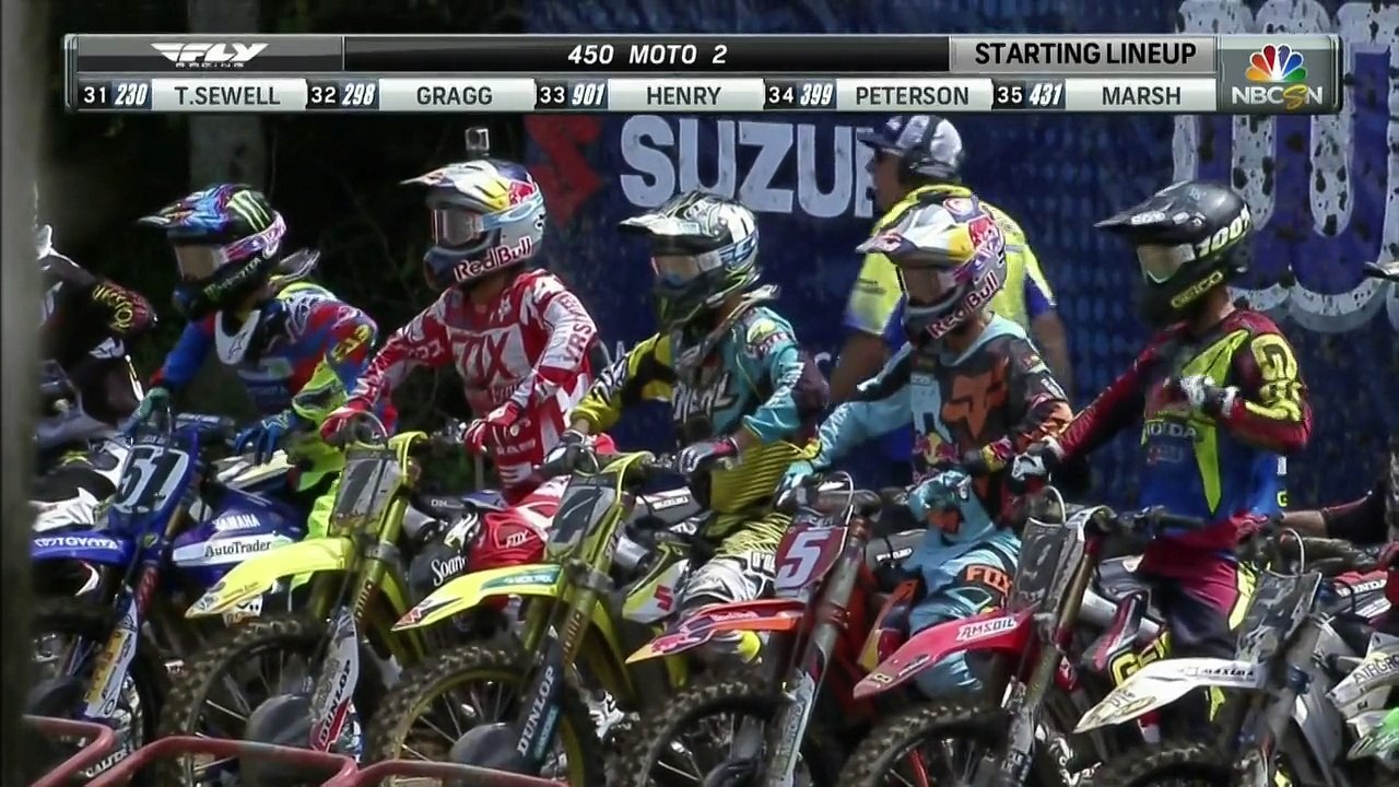 2015 AMA 450 Motocross Rd 12 Ironman Moto 2 HD 720p
