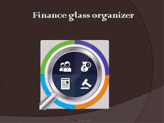 Finance Glass Organizer : Android app