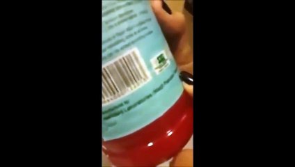 Afghan Girl drained bottle of Rooh Afza'