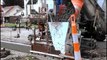 Buckeye Ready Mix Pours Concrete Curb in Newark Ohio