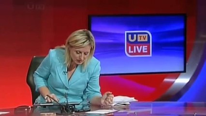 UTV Blooper - Lynda Bryans Put to Air by Mistake