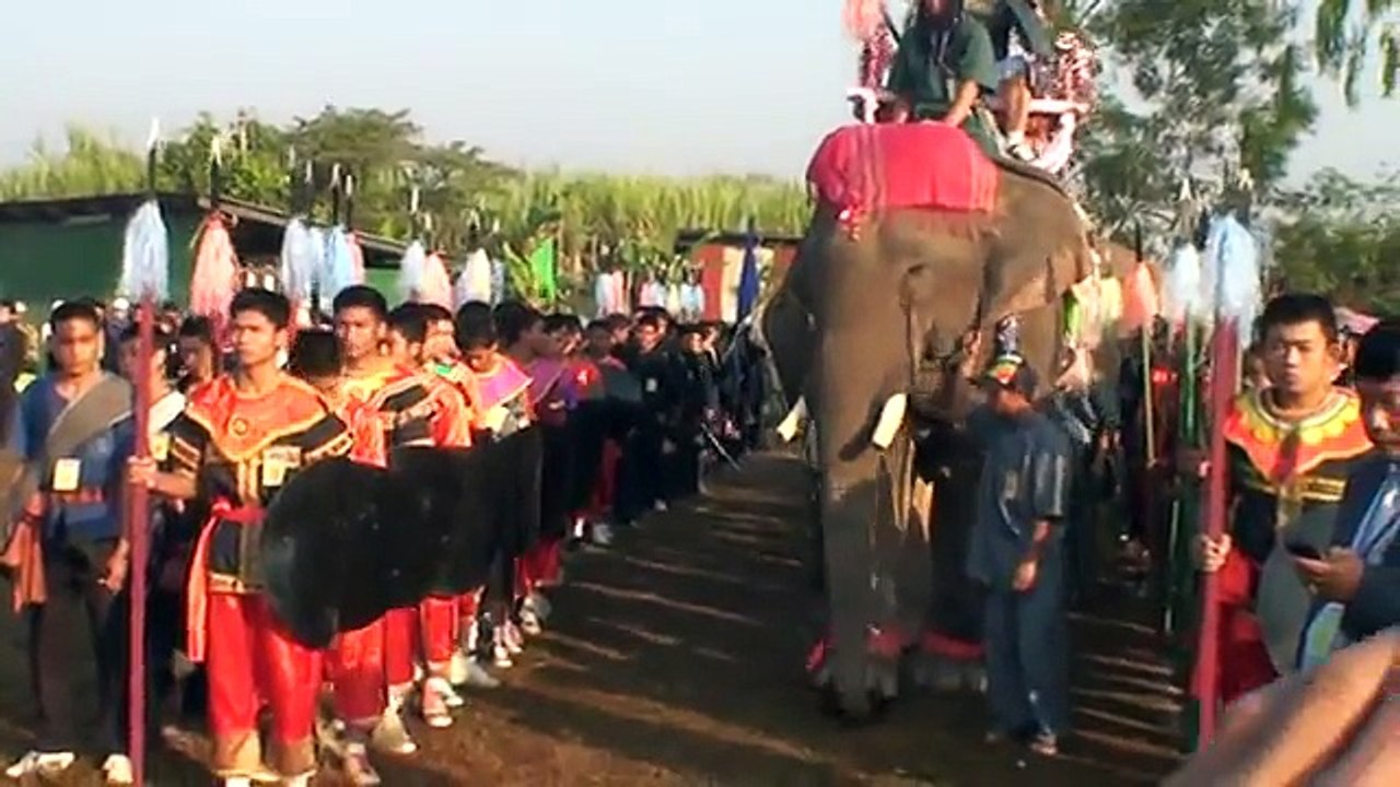 บุญช้างแขวงไชยะบูลี ลาว