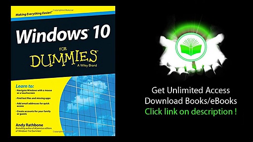 PDF DOWNLOAD Windows 10 For Dummies