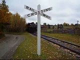 Heritage Park steam locomotive train