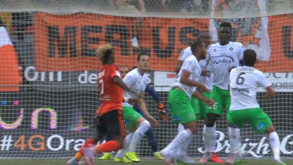 Le retourné (presque) acrobatique de Jérémy Clément...