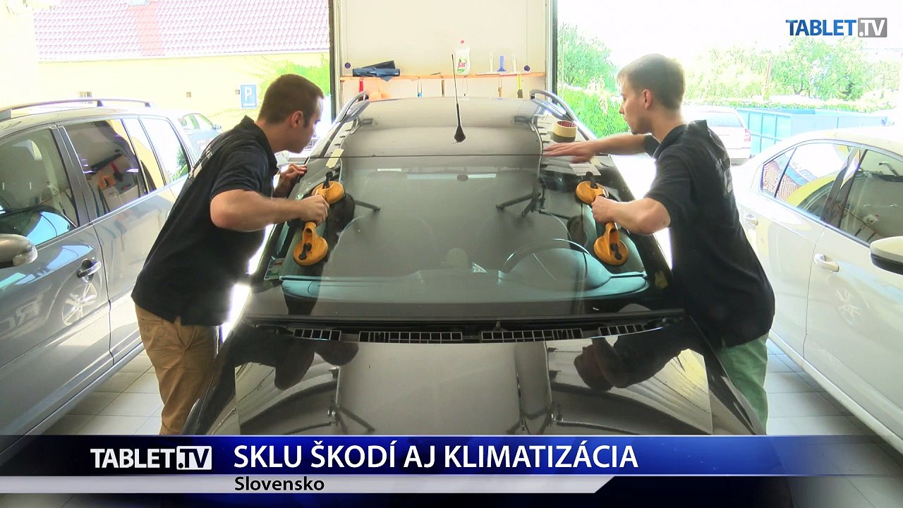 Termálny šok zažíva počas horúčav aj sklo v autách alebo na budovách