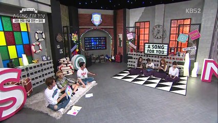 [720p HD] 150823 어송포유Speed Quiz - Hyomin's phone call to Yuri