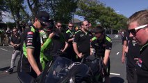 Un tour de l'Ile de Mans avec la Kawasaki H2R