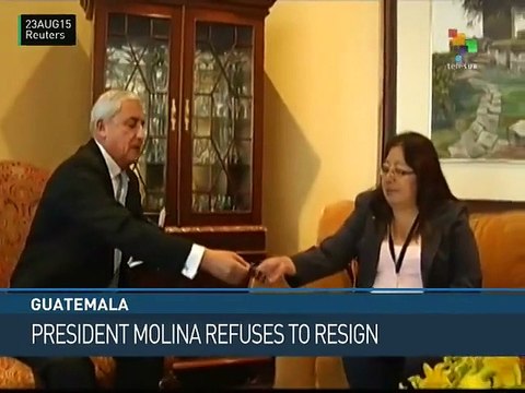 Guatemala: Despite Widespread Calls, President Refuses to Resign