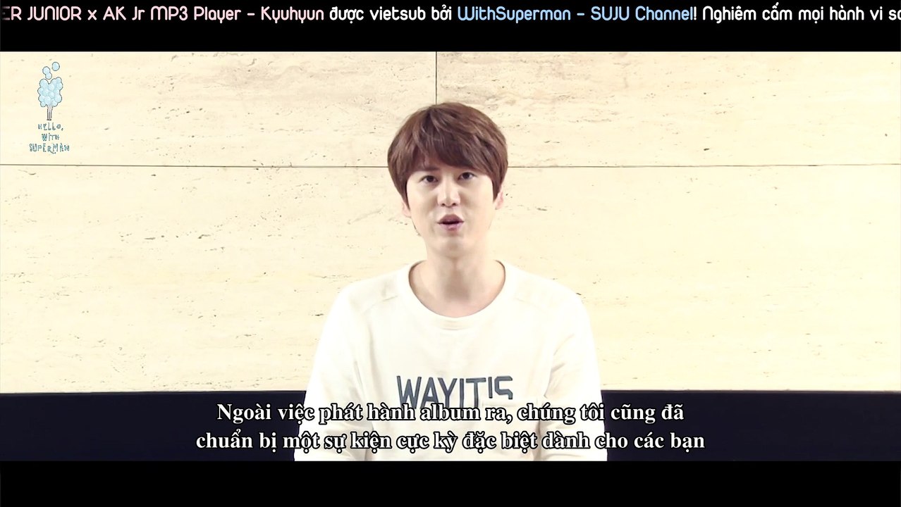 [WS][Vietsub] 150824 SUPER JUNIOR x AK Jr MP3 Player - Kyuhyun