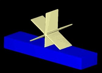 FLOW-3D Water Wheel Simulation